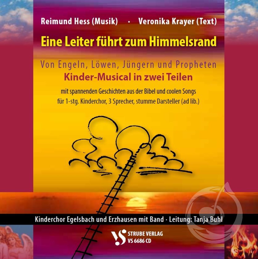 CD Cover 'Eine Leiter führt zum Himmelsrand' (&copy; STRUBE Verlag)